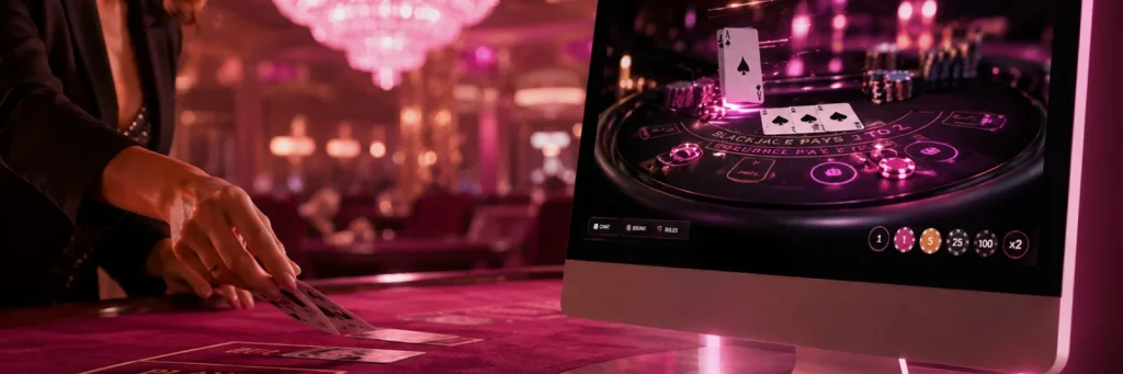 Blackjack live versus blackjack RNG: care sunt diferențele de experiență și ritm