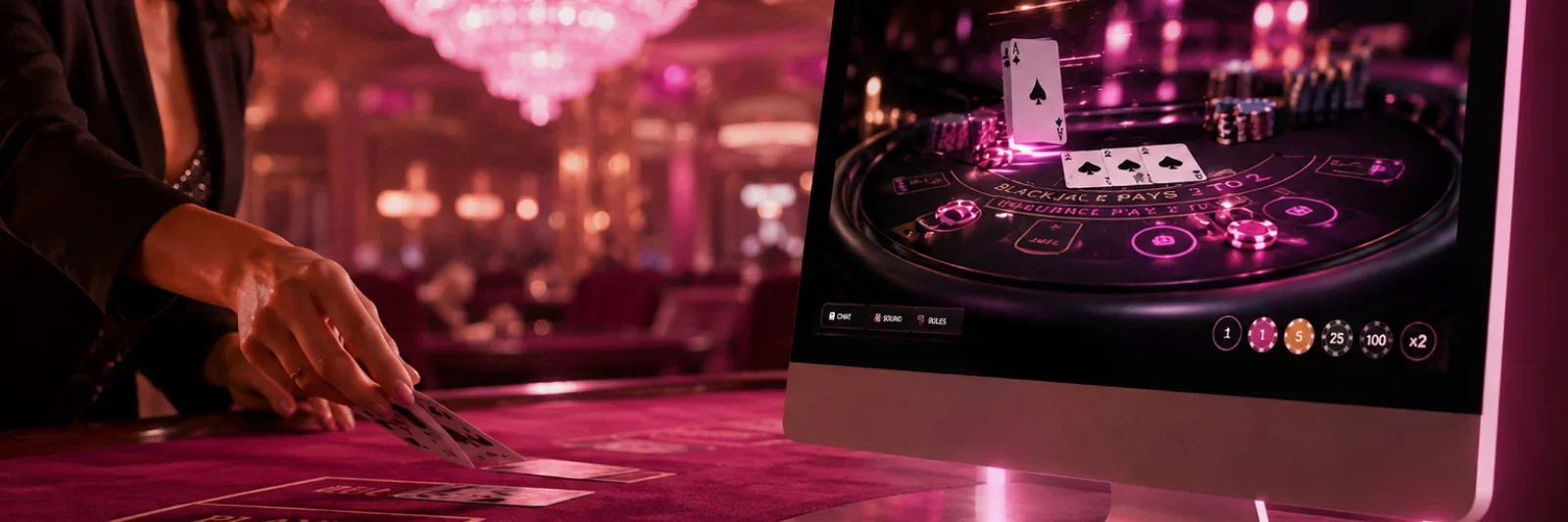 Blackjack live versus blackjack RNG: care sunt diferențele de experiență și ritm