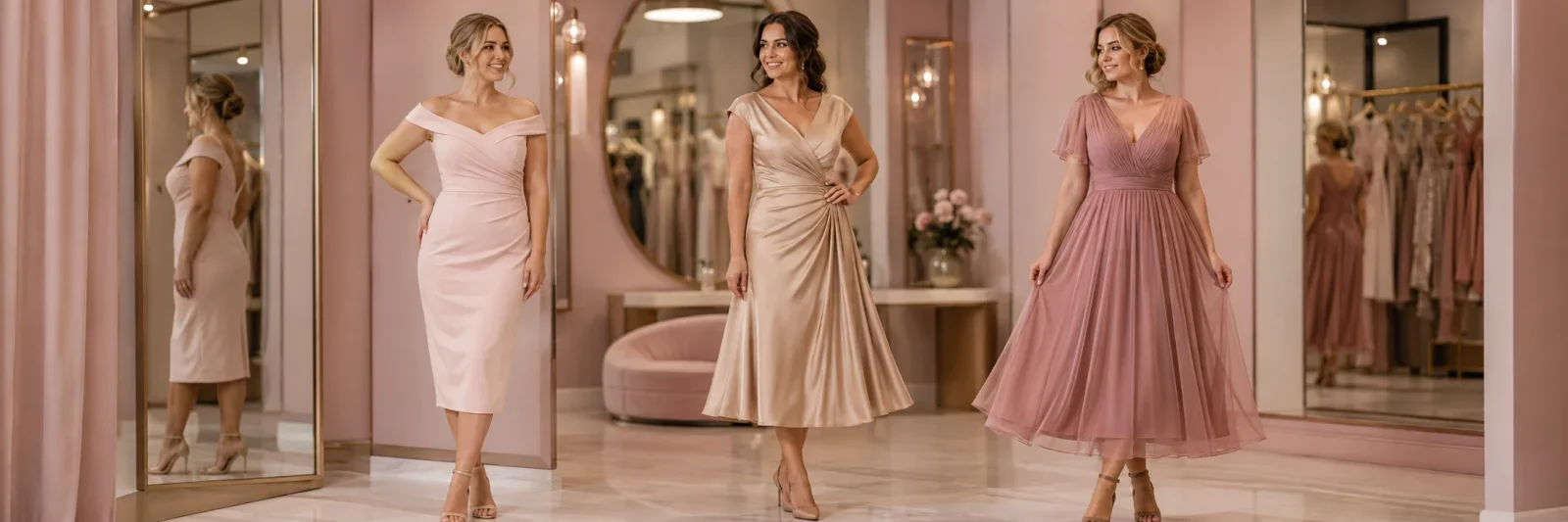 Rochiile elegante cu design universal: Ce croiuri avantajează aproape orice corp